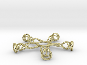Pentagonal Knot in 18K Gold Plated