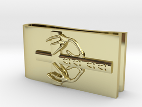 Money Clip Spirit Of The Deer in 18K Gold Plated
