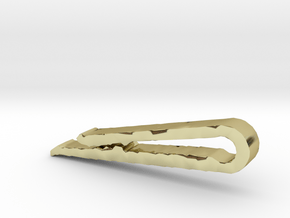 Simple Money Clip in 18K Gold Plated