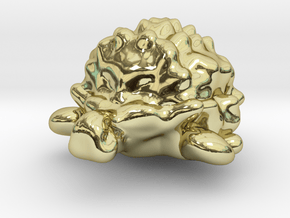 Turtle (repaired) in 18K Gold Plated