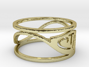 CTR Wired (Size 5.75 x 8.8 mm) in 18K Gold Plated