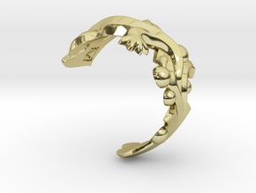 Diplocaulus Ring -Small- (Free-size) in 18K Gold Plated