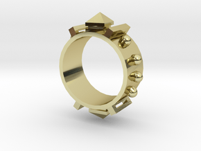 Guard III Ring - Sz. 5 in 18K Gold Plated