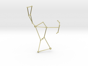 Orion Constellation Pendant in 18K Gold Plated
