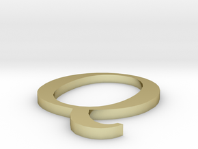 Letter-Q in 18K Gold Plated