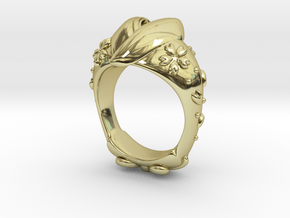 KIMONO RING in 18K Gold Plated