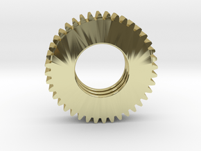 Gear Mn=1 Z=40 Pressure Angle=20° in 18K Gold Plated