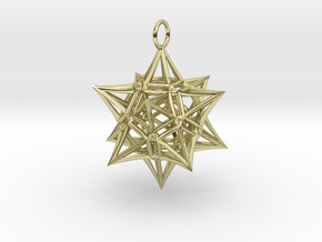 Christmas Bauble 4 in 18K Gold Plated