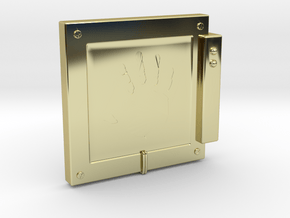 Handscanner for 4" figures (3 3/4" or 1:18 scale) in 18K Gold Plated