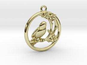 Lorraine Pendant in 18K Gold Plated