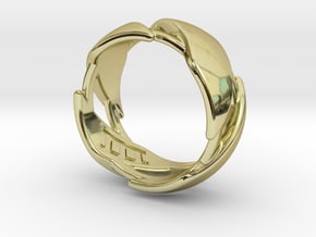 US12 Ring III in 18K Gold Plated