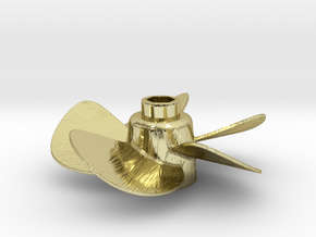 Propeller with 5 Blades in 18K Gold Plated