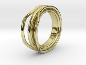 Tesla Ring - EU Size 56 in 18K Gold Plated