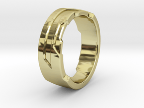 Ring Size A in 18K Gold Plated