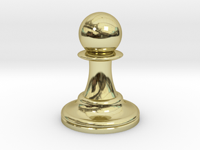 Pawn in 18K Gold Plated