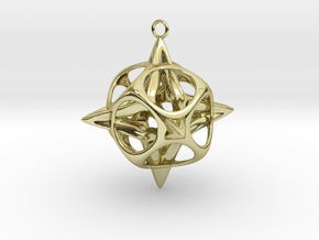 Christmas Star No.2 in 18K Gold Plated