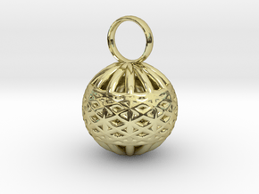Ornament Pendant in 18K Gold Plated