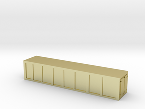 Container 1/220 Z scale in 18K Gold Plated