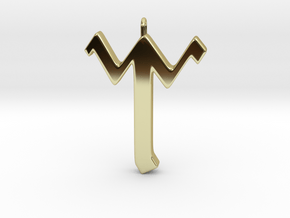 Rune Pendant - Ēar in 18K Gold Plated