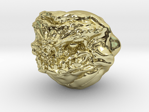 Demon ball collectible in 18K Gold Plated