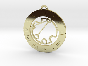 Braxton - Pendant in 18K Gold Plated