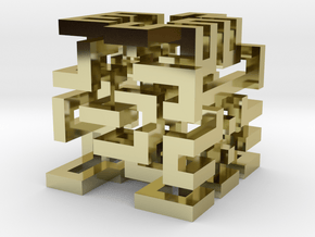 cube_22 in 18K Gold Plated