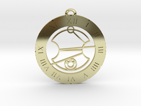 Lewis - Pendant in 18K Gold Plated