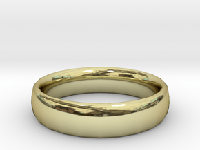 plain Ring Size 22x22 in 18K Gold Plated