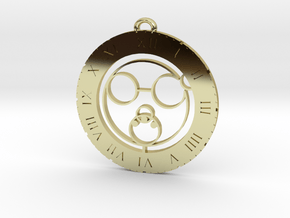 Logan - Pendant in 18K Gold Plated