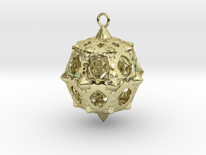Christmas Bauble No.5 in 18K Gold Plated