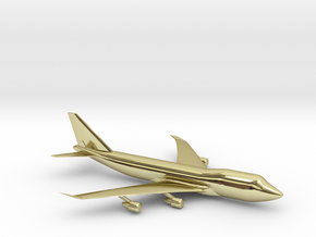 B747 in 18K Gold Plated