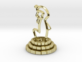 King of chess in 18K Gold Plated