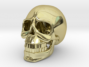 SKULL( install your order.) in 18K Gold Plated
