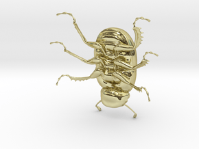 Dung Beetle in 18K Gold Plated