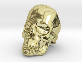 Skull Ring - Size US 10 in 18K Gold Plated