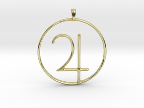 JUPITER Planet symbolism Jewelry Pendant in 18K Gold Plated