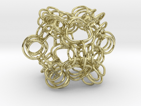 Skeletal Loops #2 Smaller in 18K Gold Plated