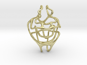 Entangled pendant in 18K Gold Plated