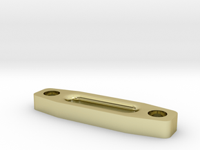Hawse Fairlead Squared in 18K Gold Plated