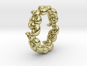 Six Clouds size:10-10.5 in 18K Gold Plated