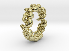 Six Clouds size:7.5-8 in 18K Gold Plated