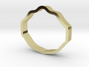 world heavyweight cookie cutter in 18K Gold Plated