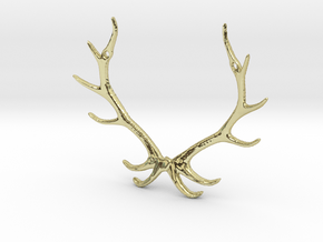 Reindear Pendant in 18K Gold Plated