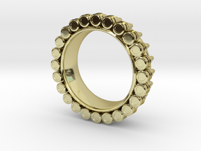Bullet ring(size is = USA 5) in 18K Gold Plated