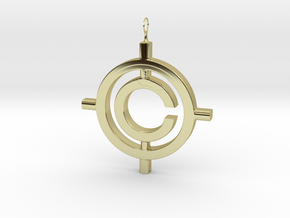 The Conspiracy Pendant in 18K Gold Plated