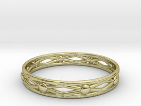 Normal ring(size = USA 5.5) in 18K Gold Plated