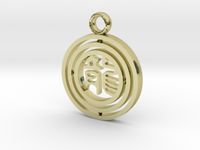 CheekyChi - Gimbal Charm (龙) in 18K Gold Plated