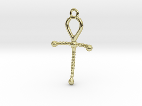 Cross Anhk in 18K Gold Plated