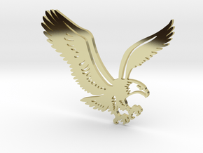 Eagle without hole in 18K Gold Plated