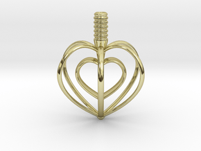 Heart Top in 18K Gold Plated